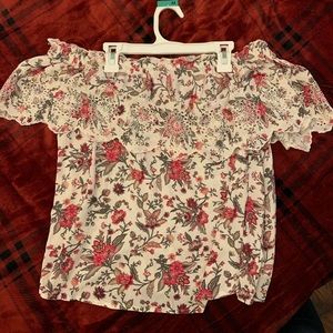 Off the shoulder shirt